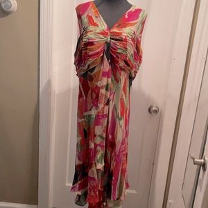 Chiffon cocktail dress